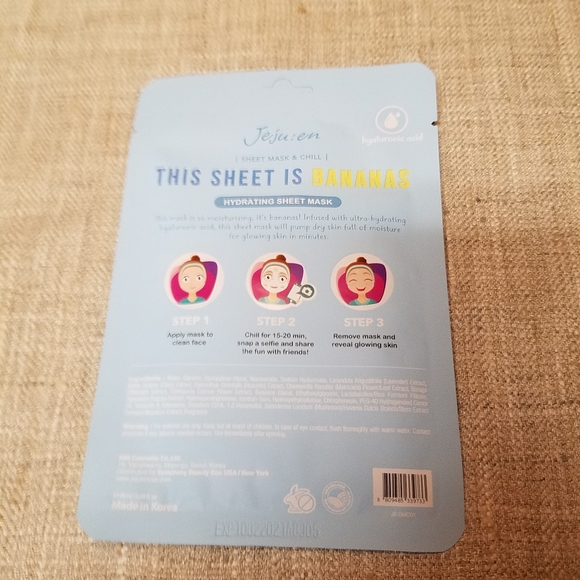 🆕️ This Sheet Is Bananas: hydrating sheet mask - Picture 2 of 2